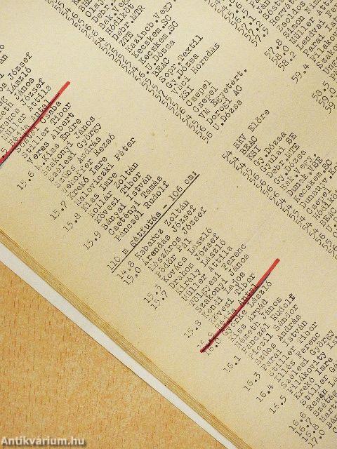 Atlétika 1974. január-december