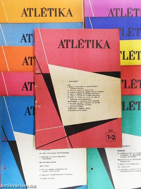 Atlétika 1967. január-december