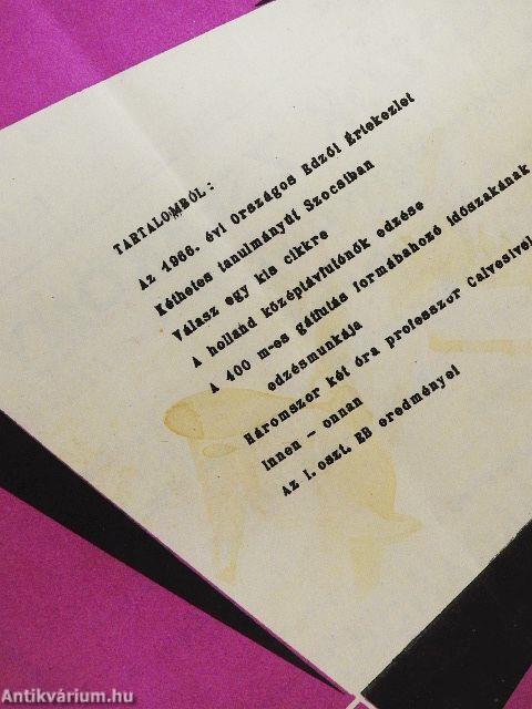 Atlétika 1967. január-december