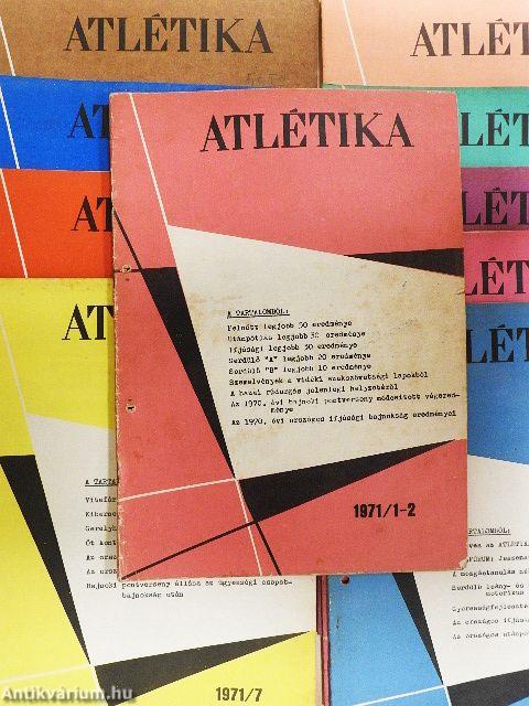 Atlétika 1971. (nem teljes évfolyam)
