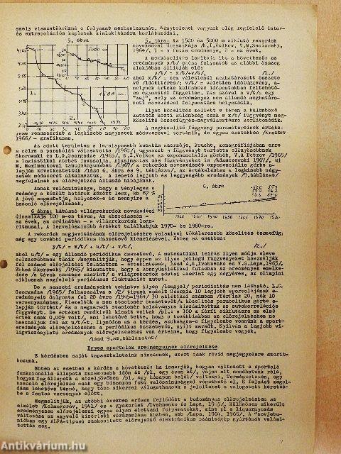 Atlétika 1971. (nem teljes évfolyam)