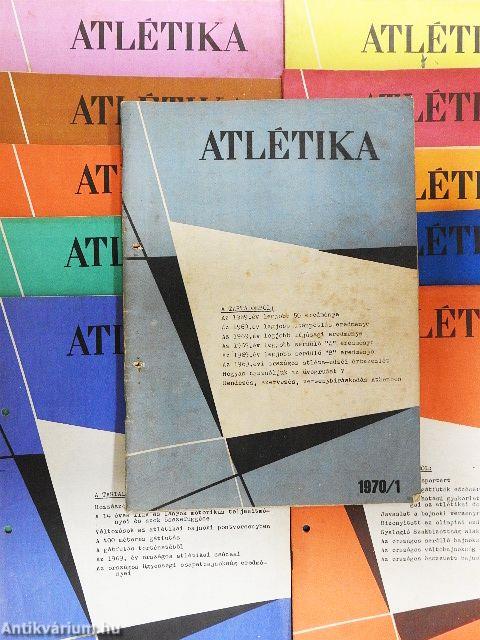 Atlétika 1970. január-december