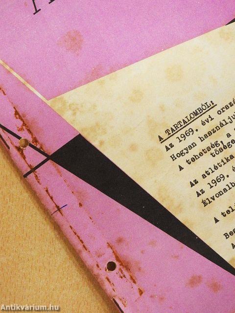 Atlétika 1970. január-december