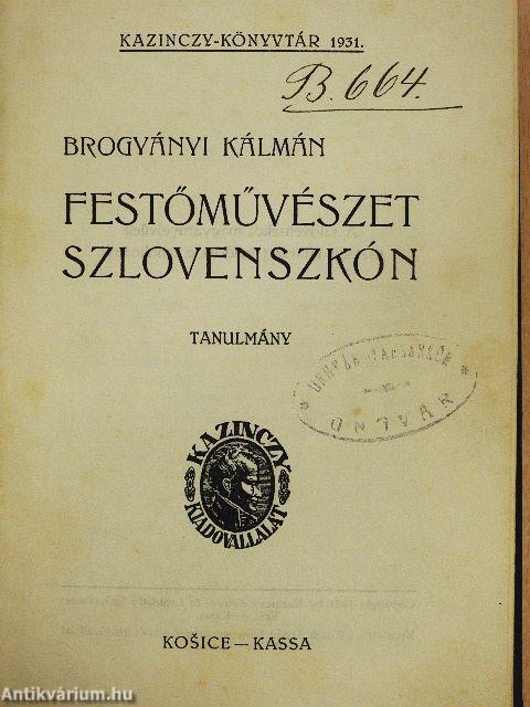 Festőművészet Szlovenszkón