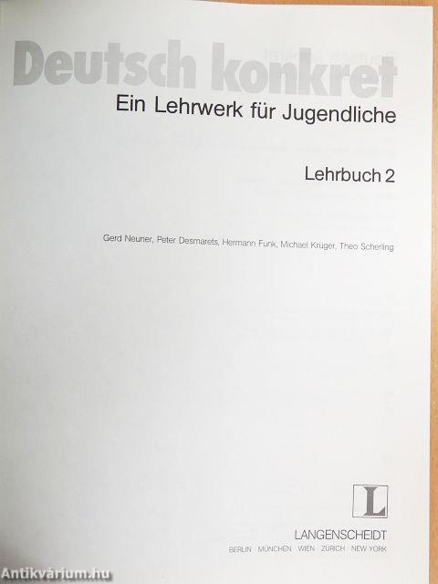 Deutsch konkret - Lehrbuch 2.