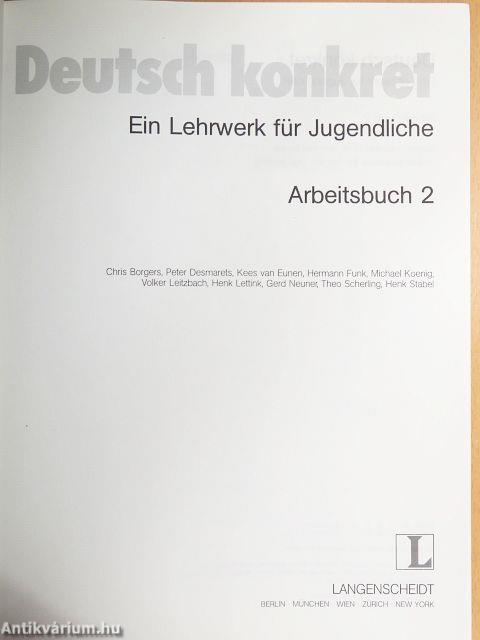 Deutsch konkret - Arbeitsbuch 2.