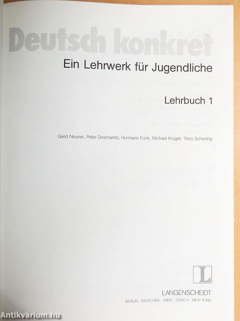 Deutsch konkret - Lehrbuch 1.