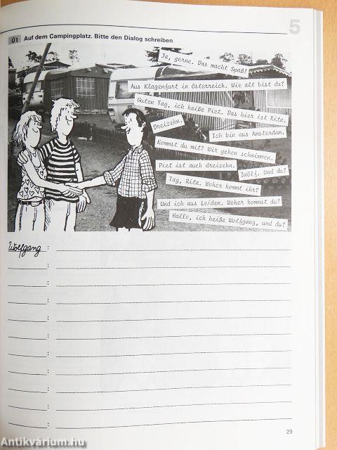 Deutsch konkret - Arbeitsbuch 1.