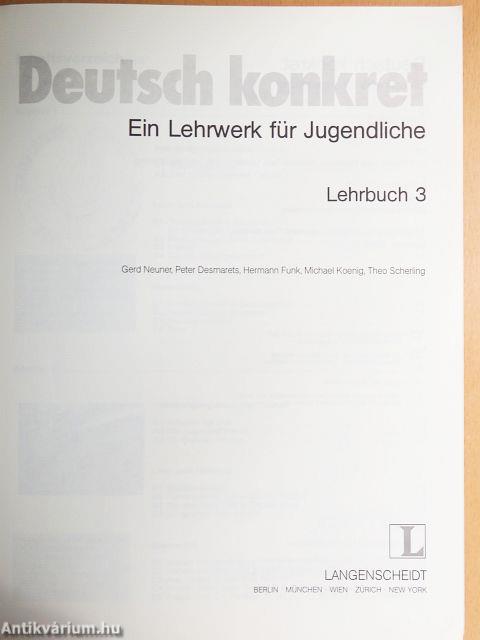 Deutsch konkret - Lehrbuch 3.