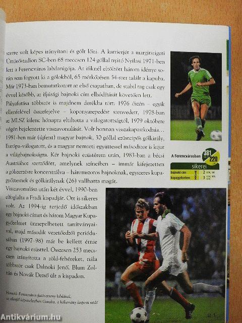 A Ferencváros legjobb 50 futballistája 