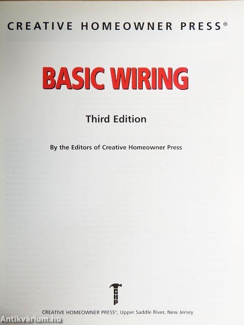 Basic Wiring