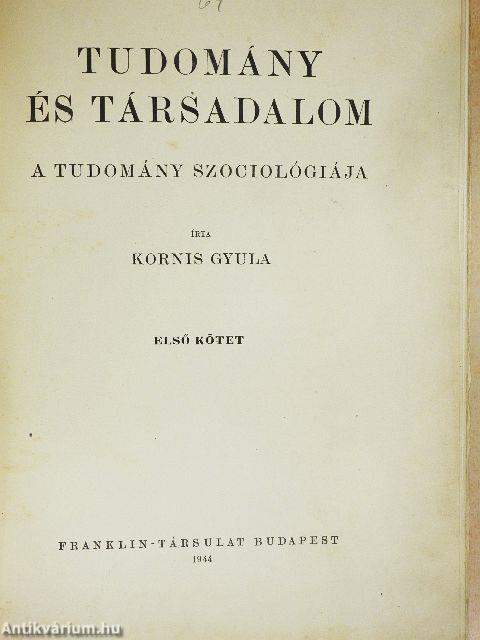 Tudomány és társadalom I-II.