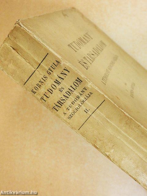 Tudomány és társadalom I-II.