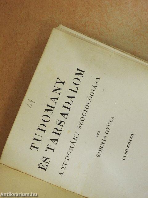 Tudomány és társadalom I-II.
