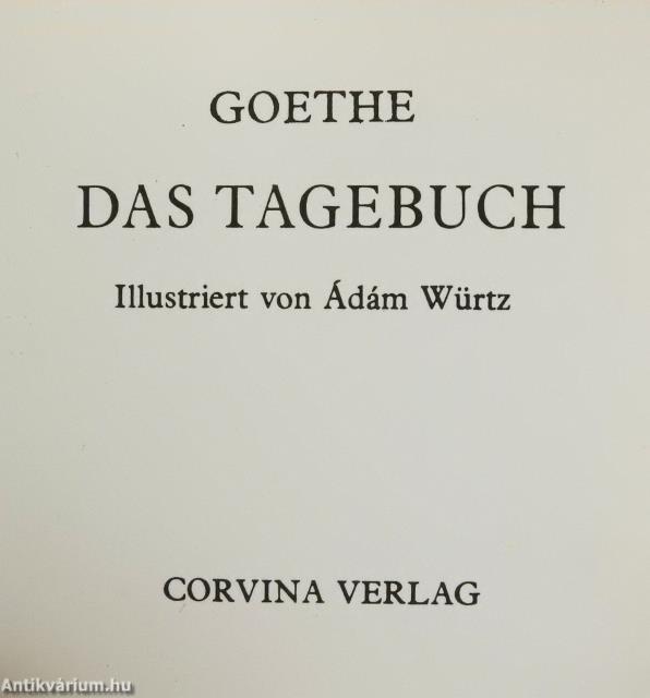 Das Tagebuch (minikönyv)