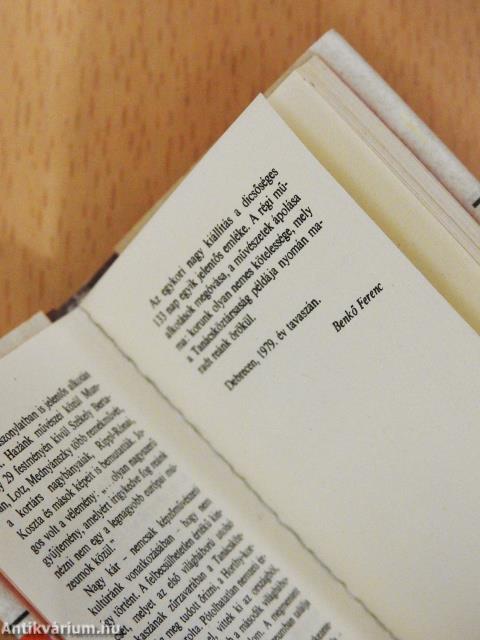 A köztulajdonba vett műkincsek első kiállítása 1919 (minikönyv) (számozott)