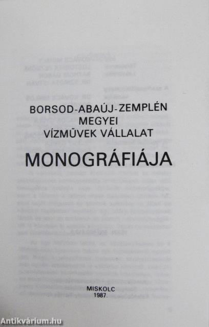 Tiszta vizet a pohárba (minikönyv)