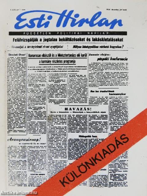 Esti Hírlap (minikönyv)