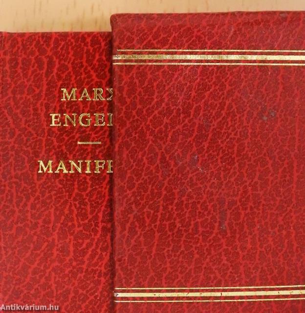 Manifest der Kommunistischen Partei (minikönyv)