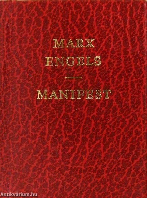 Manifest der Kommunistischen Partei (minikönyv)