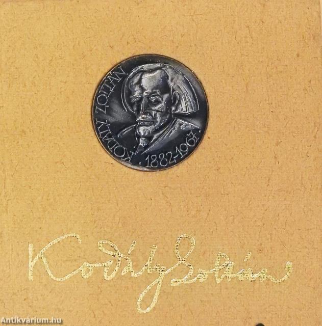 Kodály Zoltán 1882-1967 (minikönyv) - Plakettel