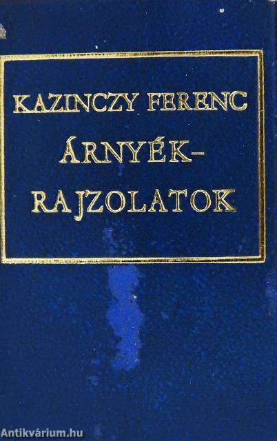 Árnyékrajzolatok (minikönyv)