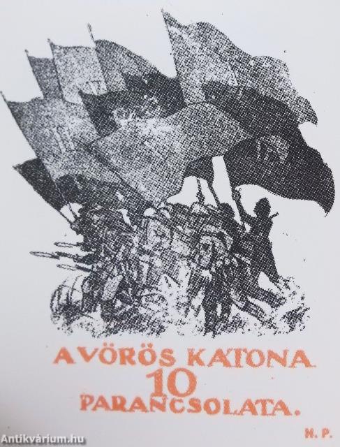 Vöröskatonák 1919 (minikönyv) (számozott)