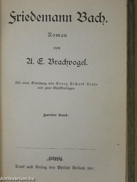 Friedemann Bach I-II. (gótbetűs)