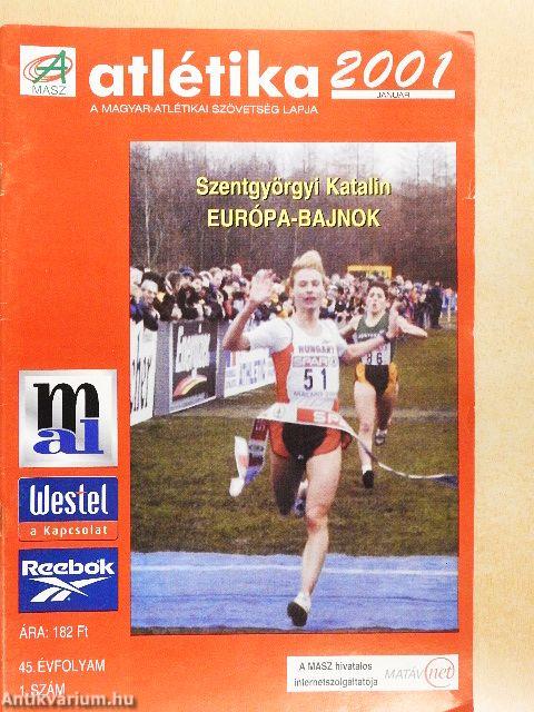 Atlétika 2001. január-december