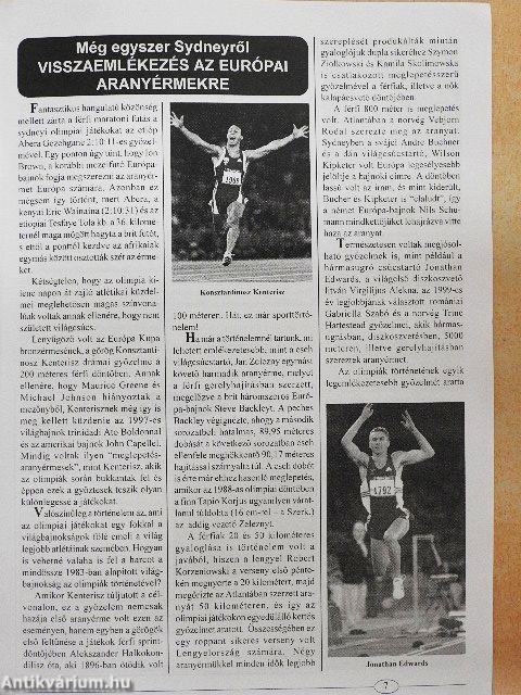 Atlétika 2001. január-december