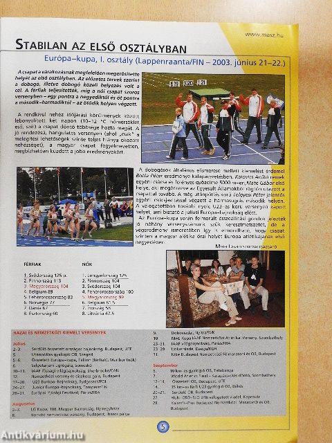 Atlétika magazin 2003/2