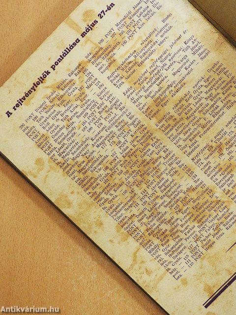 Missziós Ifjúság 1938. szeptember-1939. június