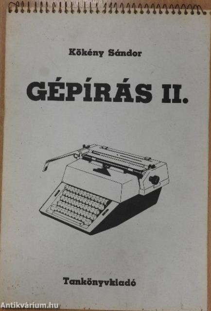 Gépírás II.