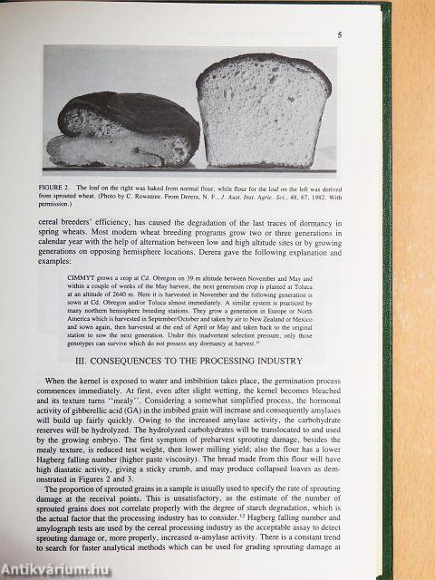 Preharvest Field Sprouting in Cereals