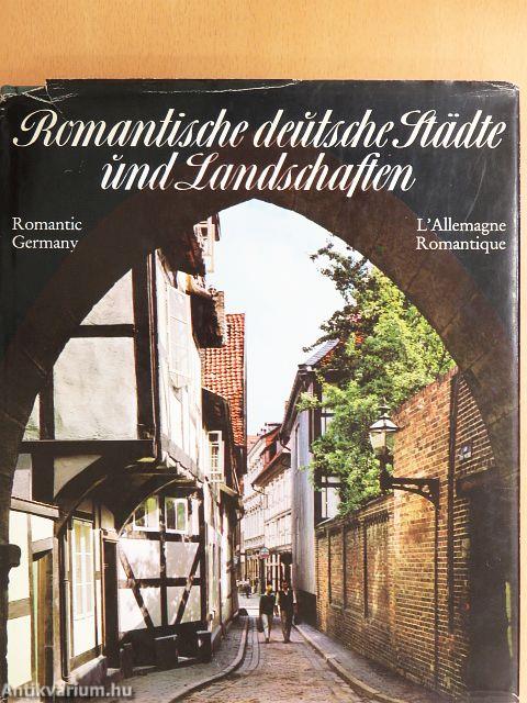 Romantische deutsche Städte und Landschaften