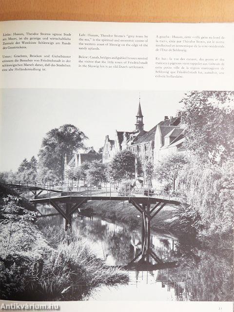 Romantische deutsche Städte und Landschaften