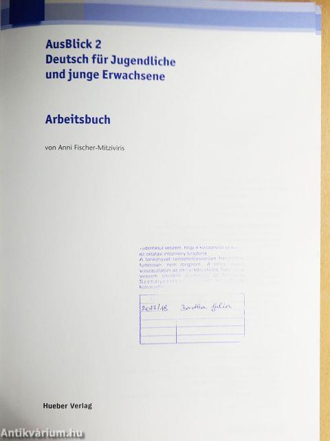 AusBlick 2 - Arbeitsbuch - CD-vel