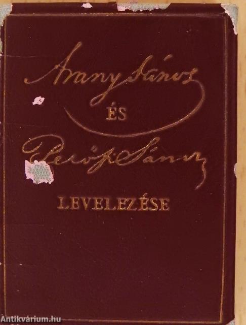 Arany János és Petőfi Sándor levelezése (minikönyv)