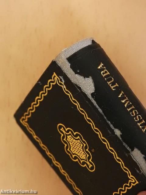 Novissima tuba azaz Ítéletre serkentő utolsó trombitaszó (minikönyv) (számozott)