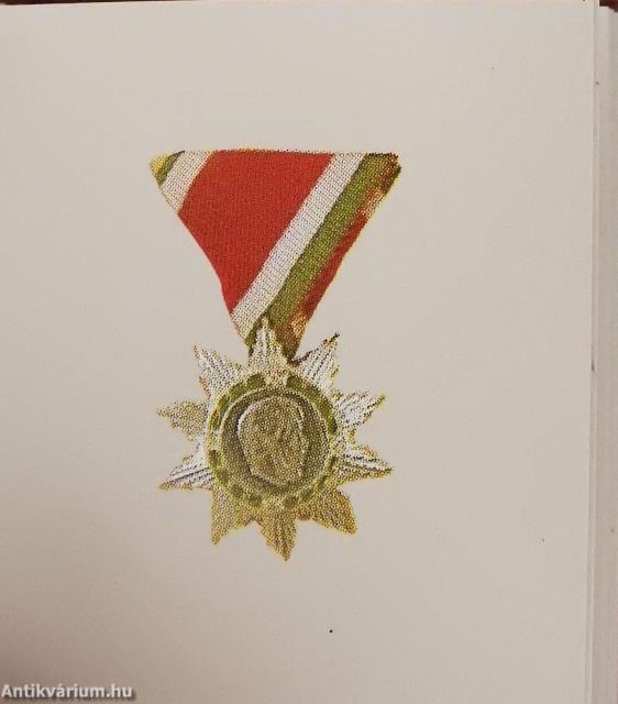 A Magyar Népköztársaság Elnöki Tanácsának kitüntetései (minikönyv) (számozott)
