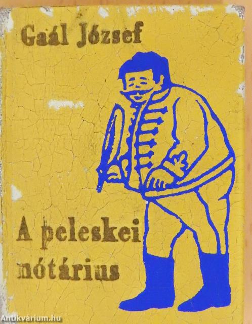 A peleskei nótárius (minikönyv) (számozott)