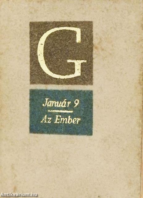 Január 9./Az Ember (minikönyv)