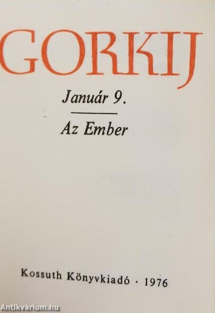 Január 9./Az Ember (minikönyv)