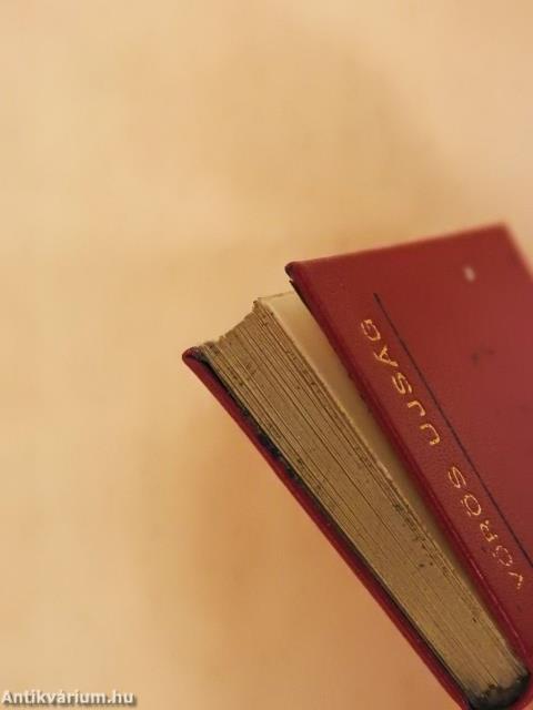 Vörös Ujság (minikönyv)