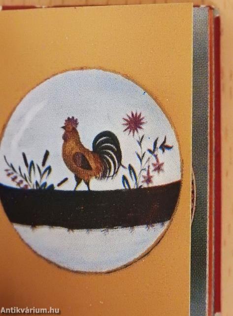 Hollóházi porcelán (minikönyv) (számozott)