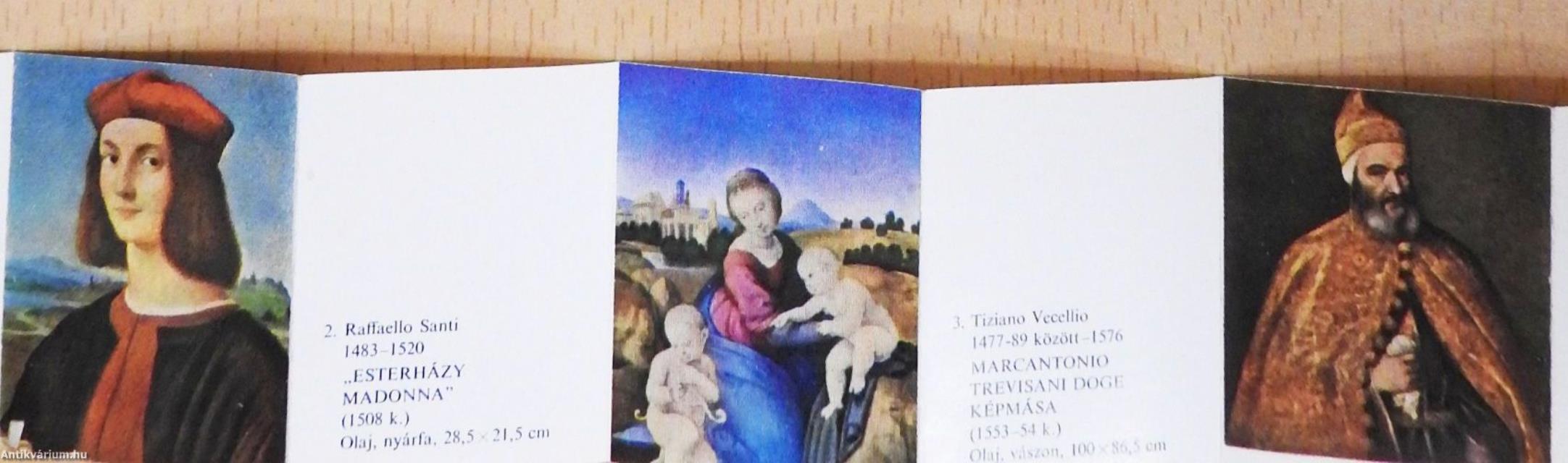 Kis képek nagy művekről (minikönyv)