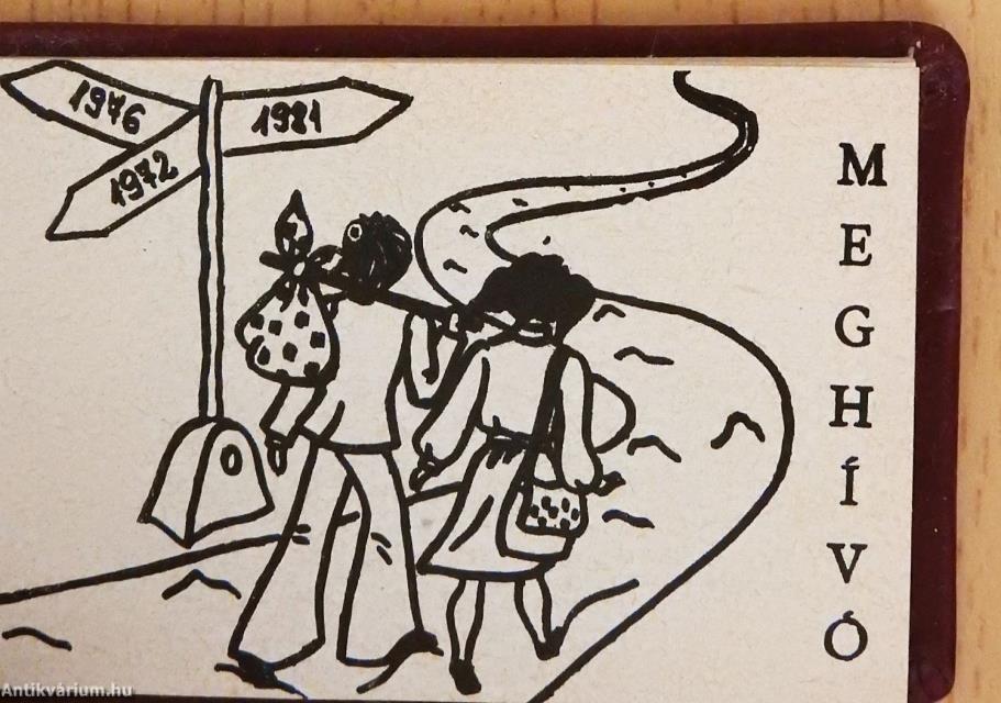 Meghívó (minikönyv)