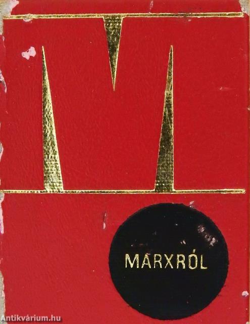 Marxról (minikönyv)