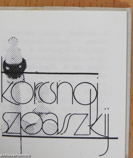 Korcsnoj - Szpasszkij (minikönyv)