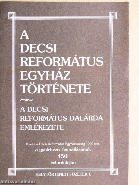 A Decsi Református Egyház története